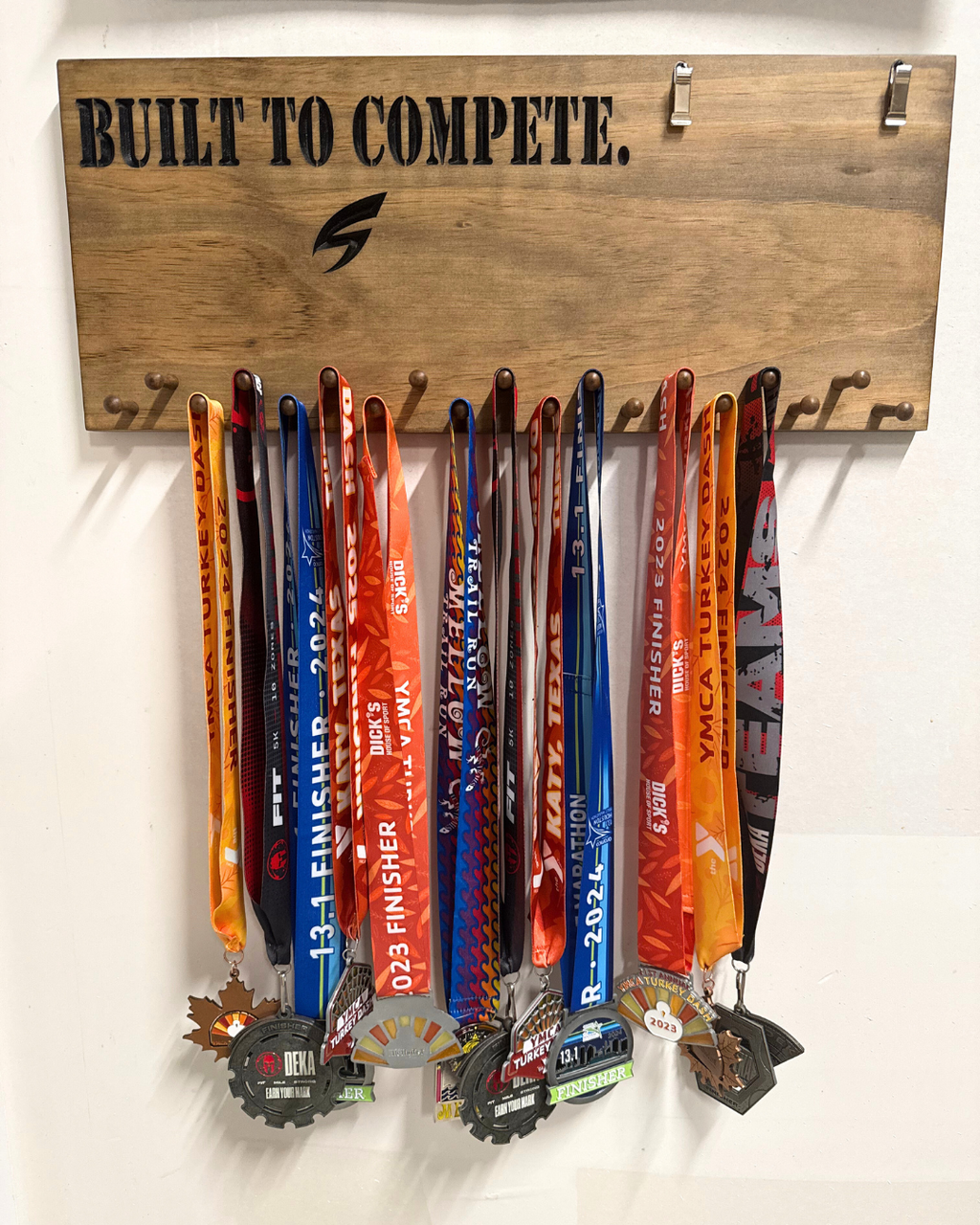 Built To Compete Medal Hanger
