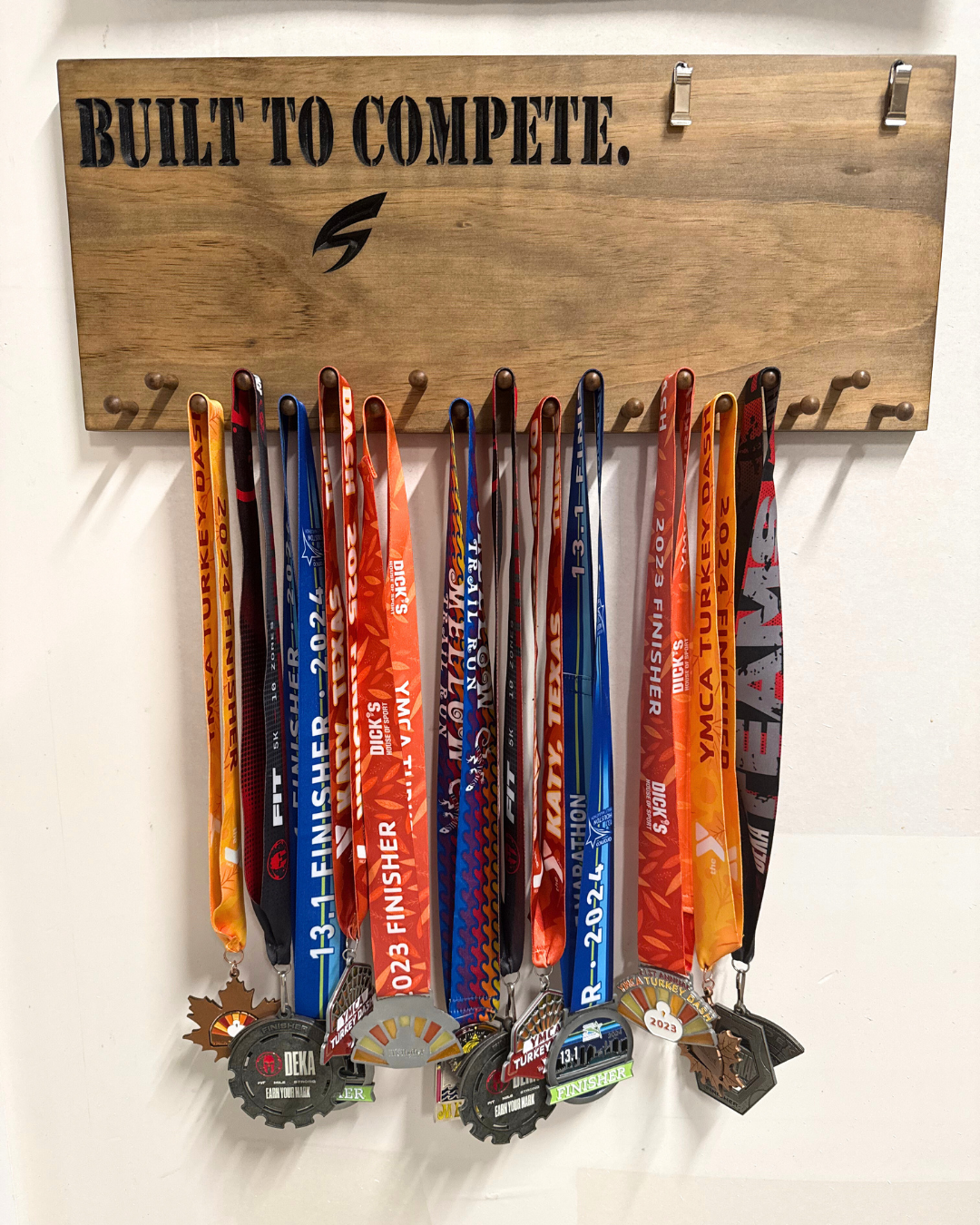 Built To Compete Medal Hanger