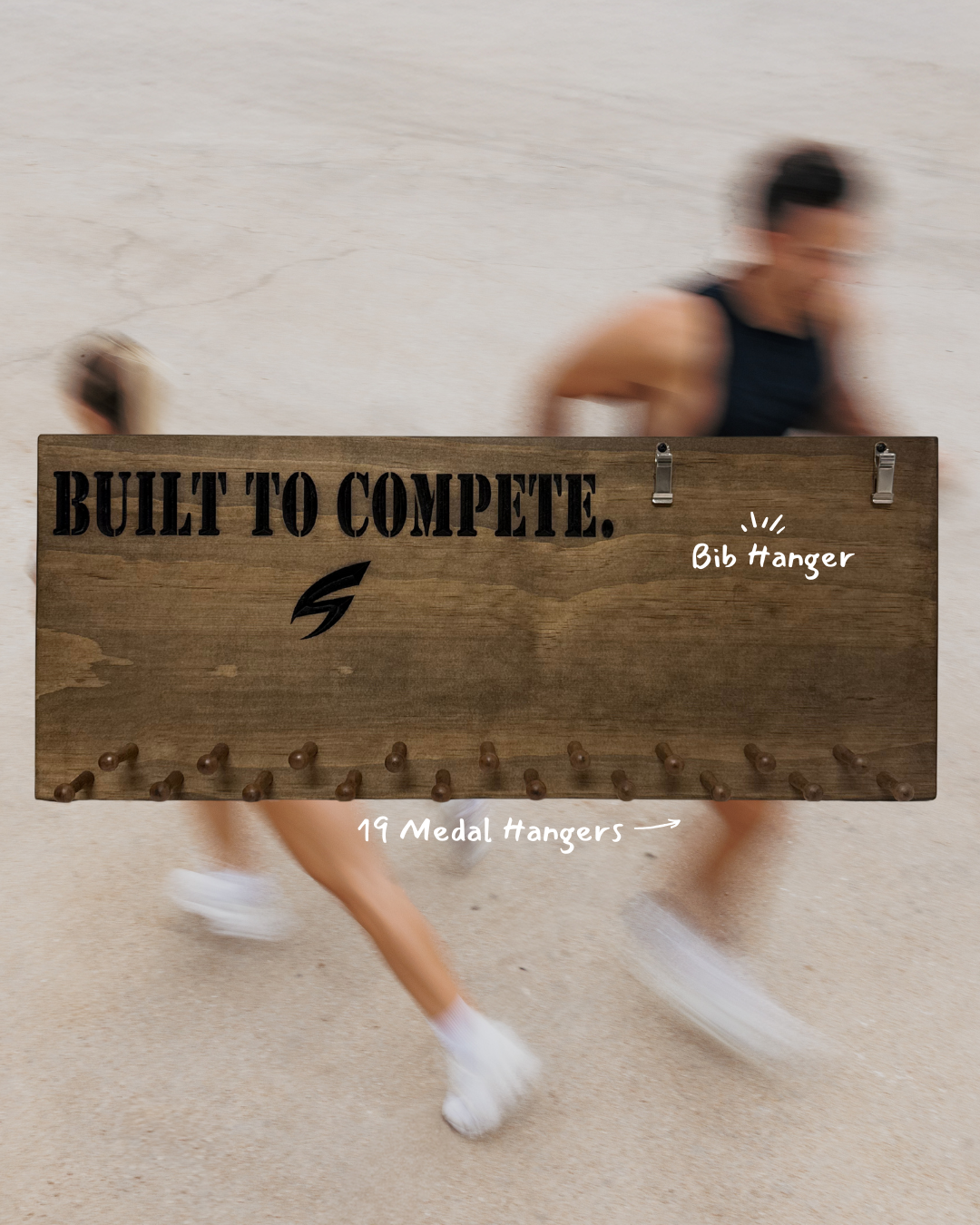 Built To Compete Medal Hanger
